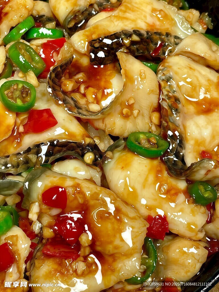 美味青椒炒鱼片