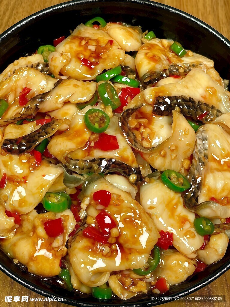 铁板美味鱼片