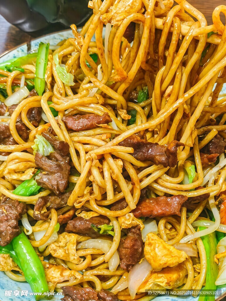 美味牛肉炒面