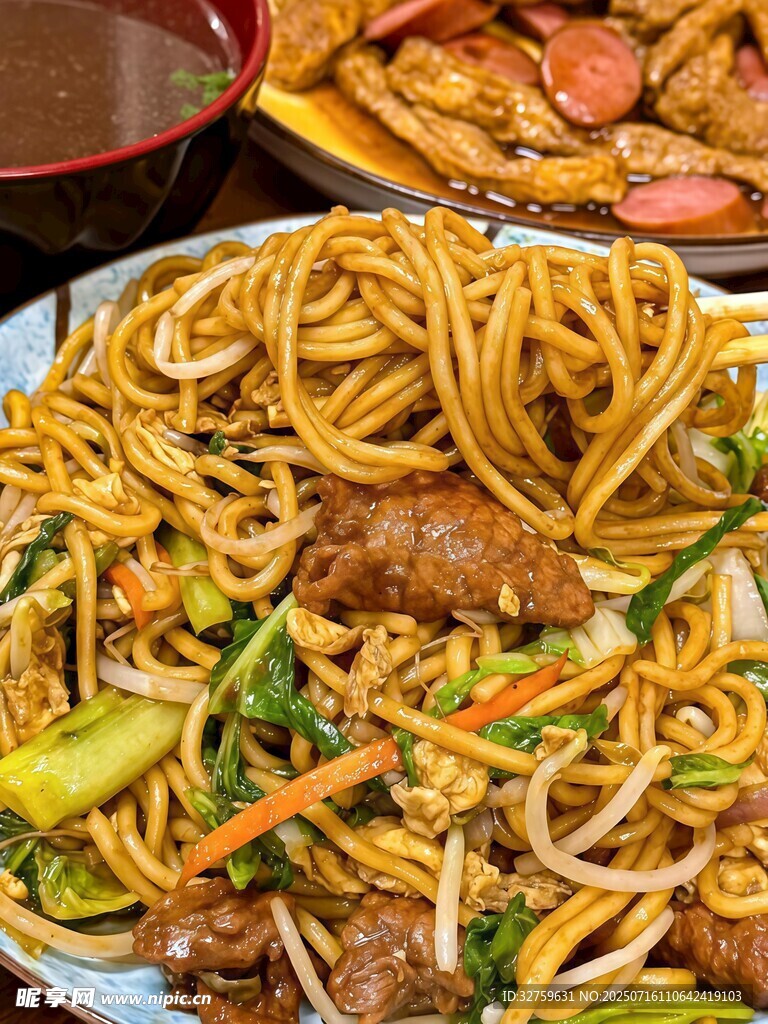 美味牛肉炒面