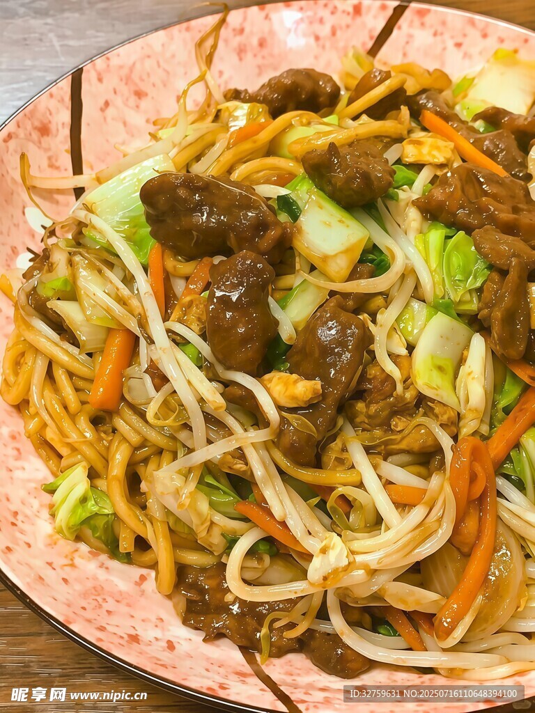 美味牛肉炒面