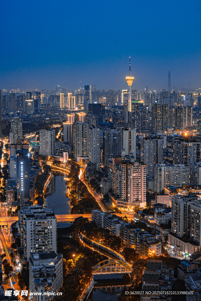 成都夜景