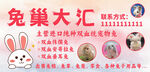 兔巢大汇活动宣传海报