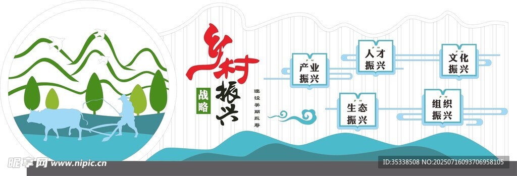 乡村振兴战略图片cdr