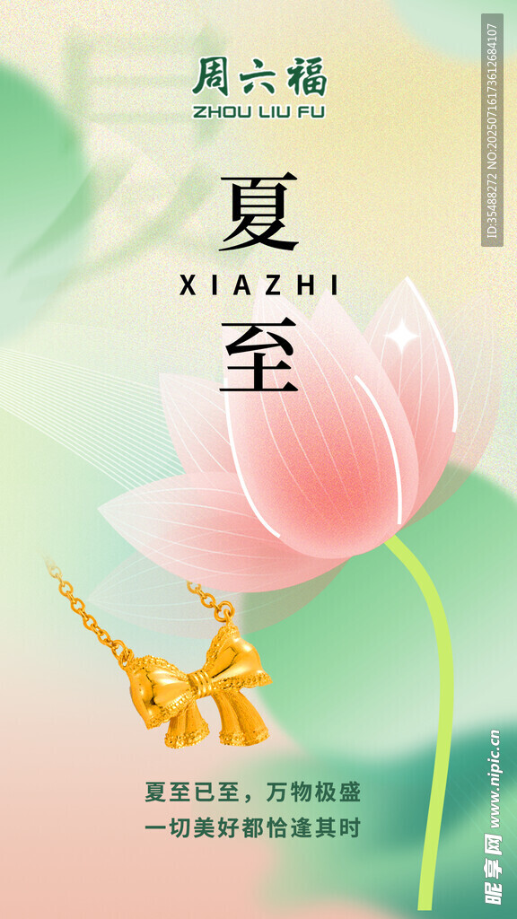 夏至节气插画