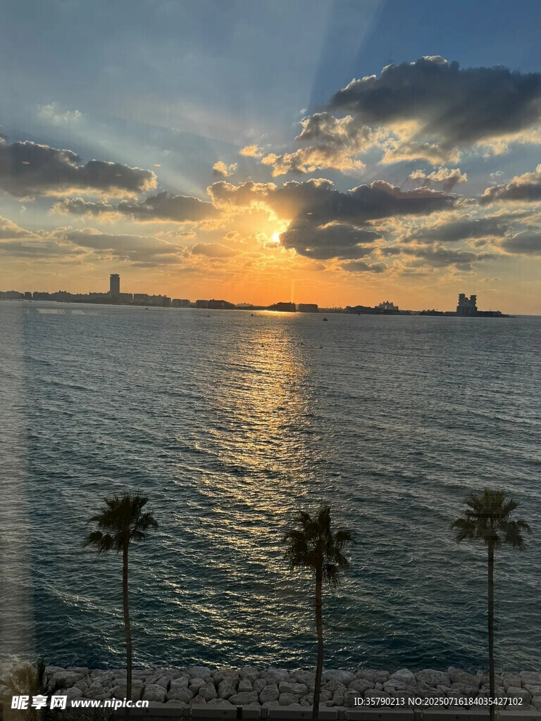 海边日落美景