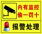 内有监控 