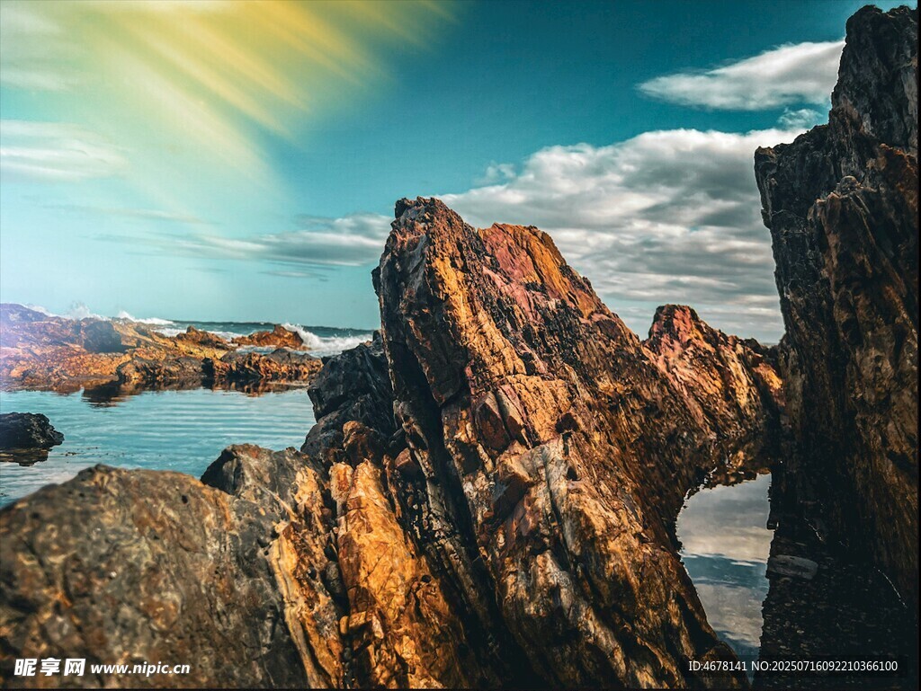 壮丽山海风光