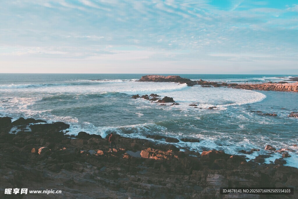 海边壮阔风景