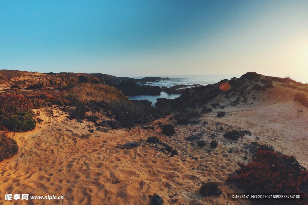海岸沙丘美景