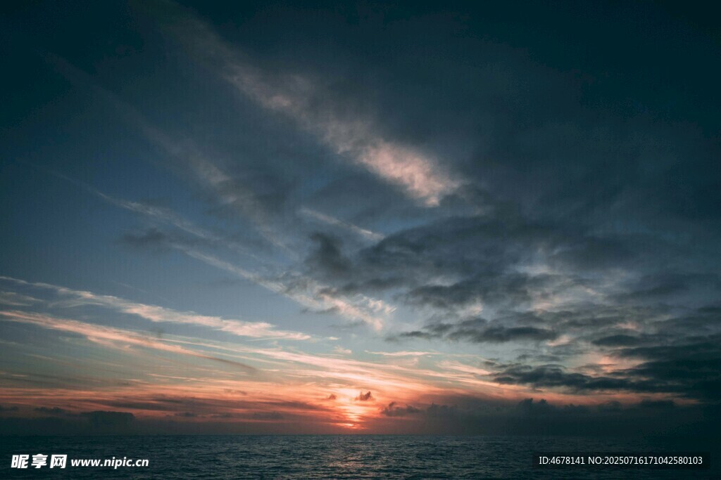 海上日出美景