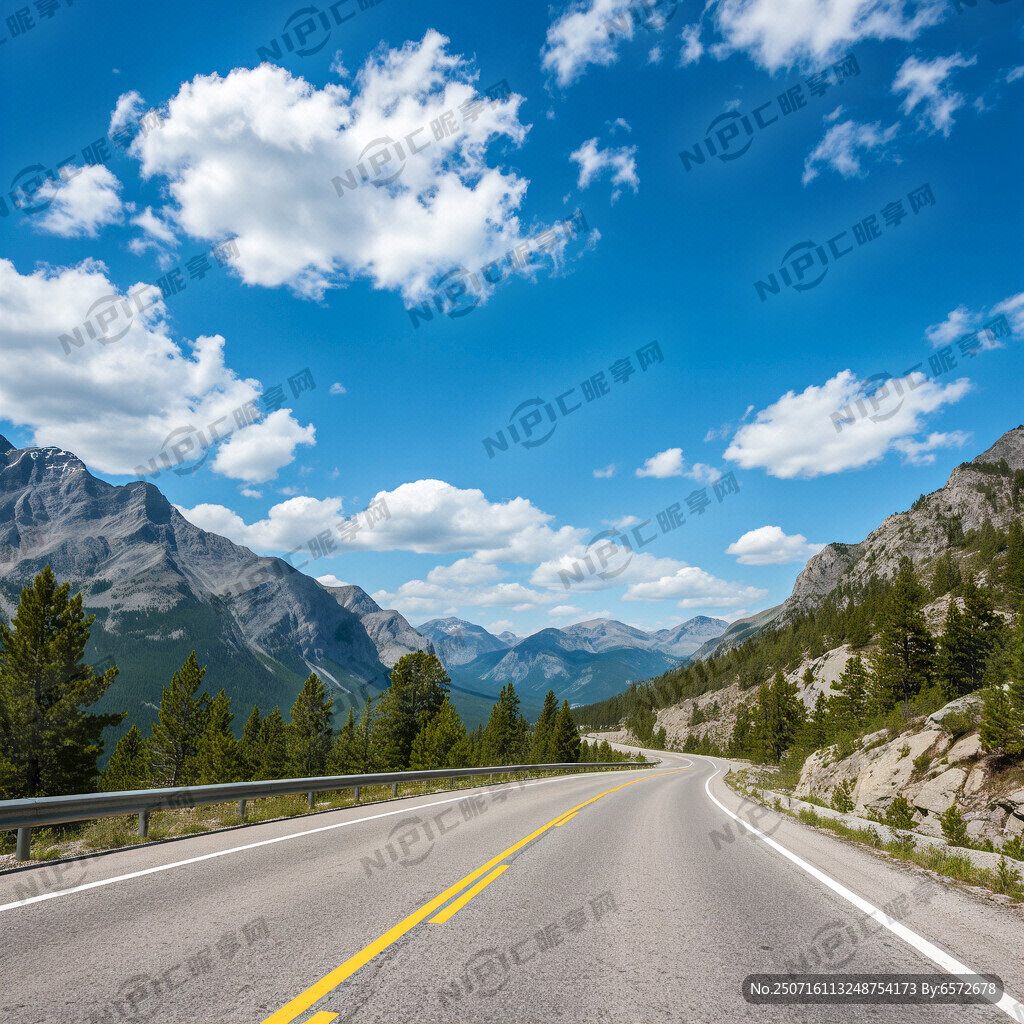天空路风景