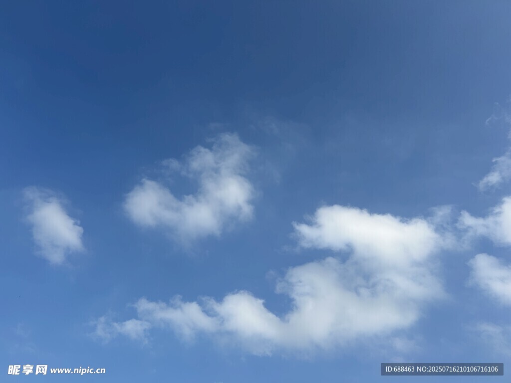 蓝色天空