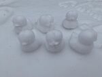 雪做的小鸭子