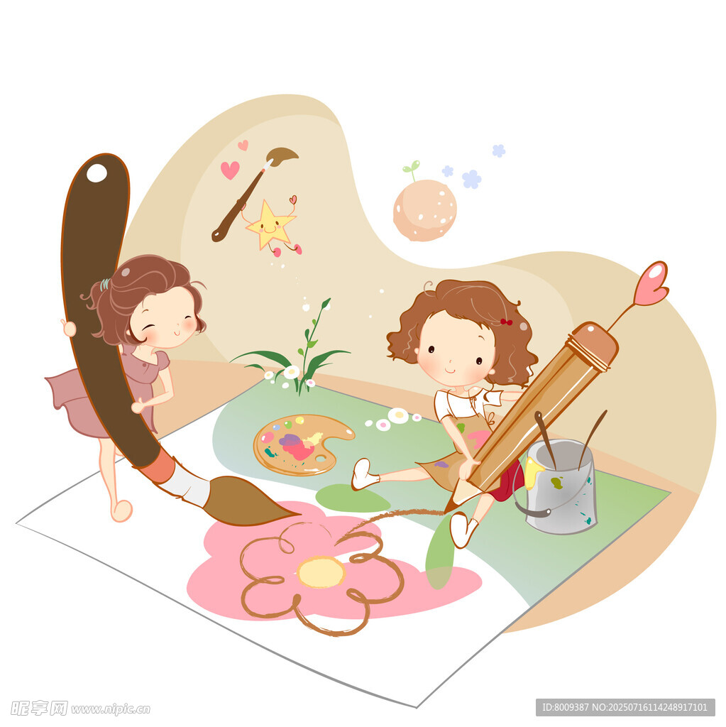 儿童创意绘画欢乐时刻
