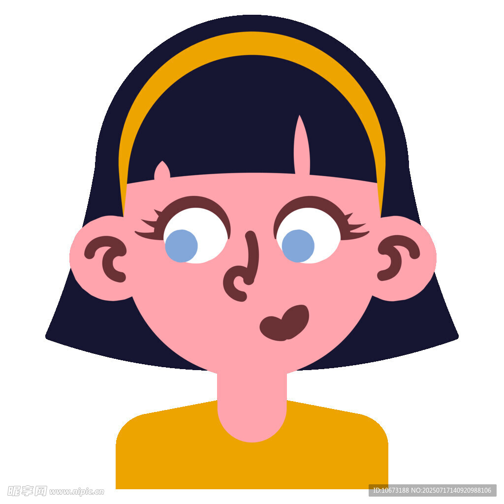 俏皮女孩头像