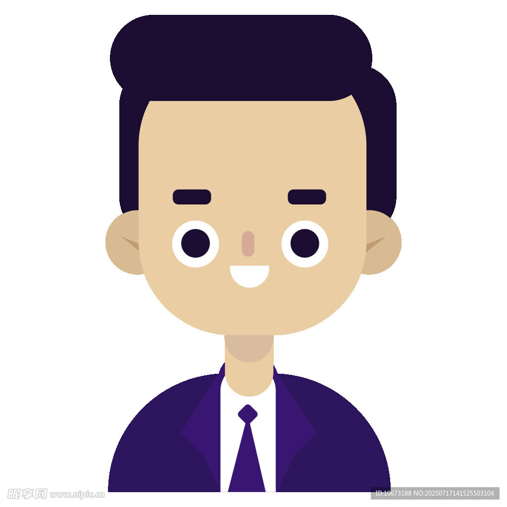 商务男士头像
