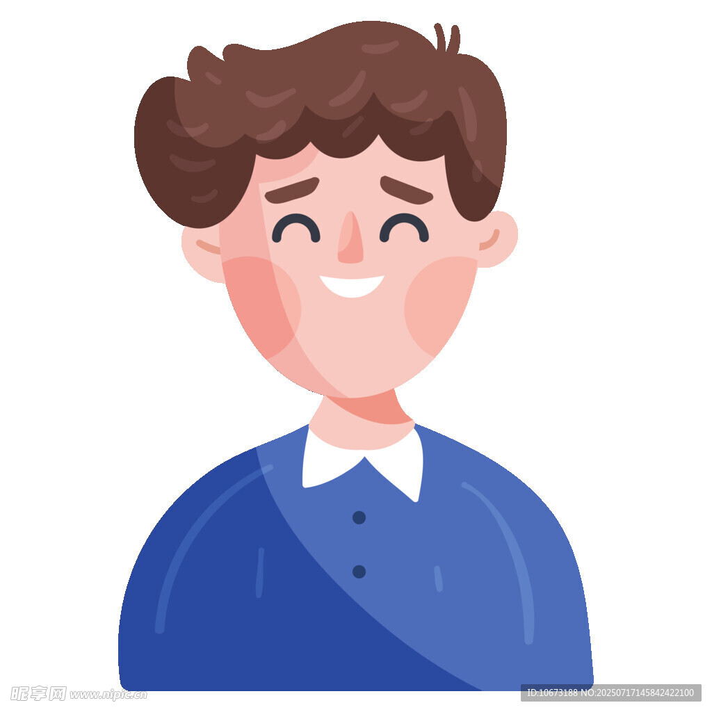 微笑男孩头像