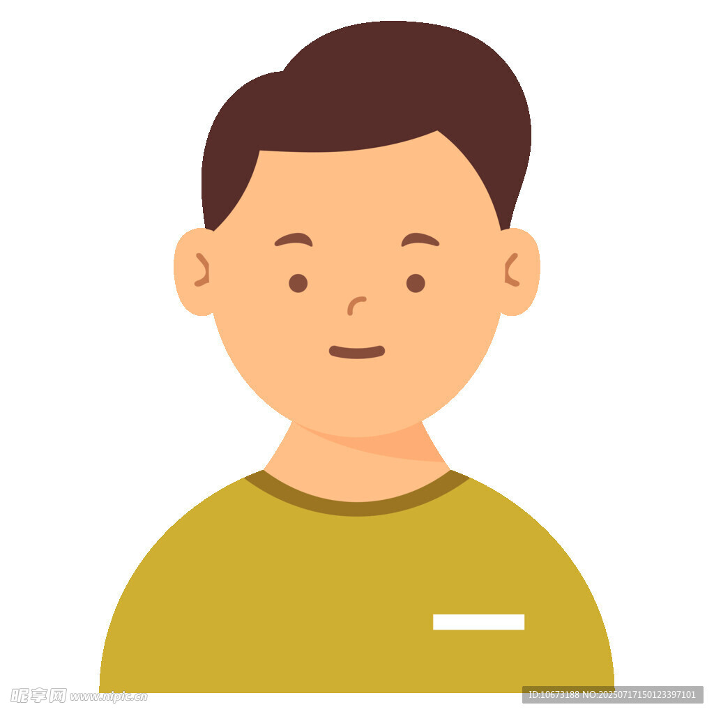 微笑的男孩