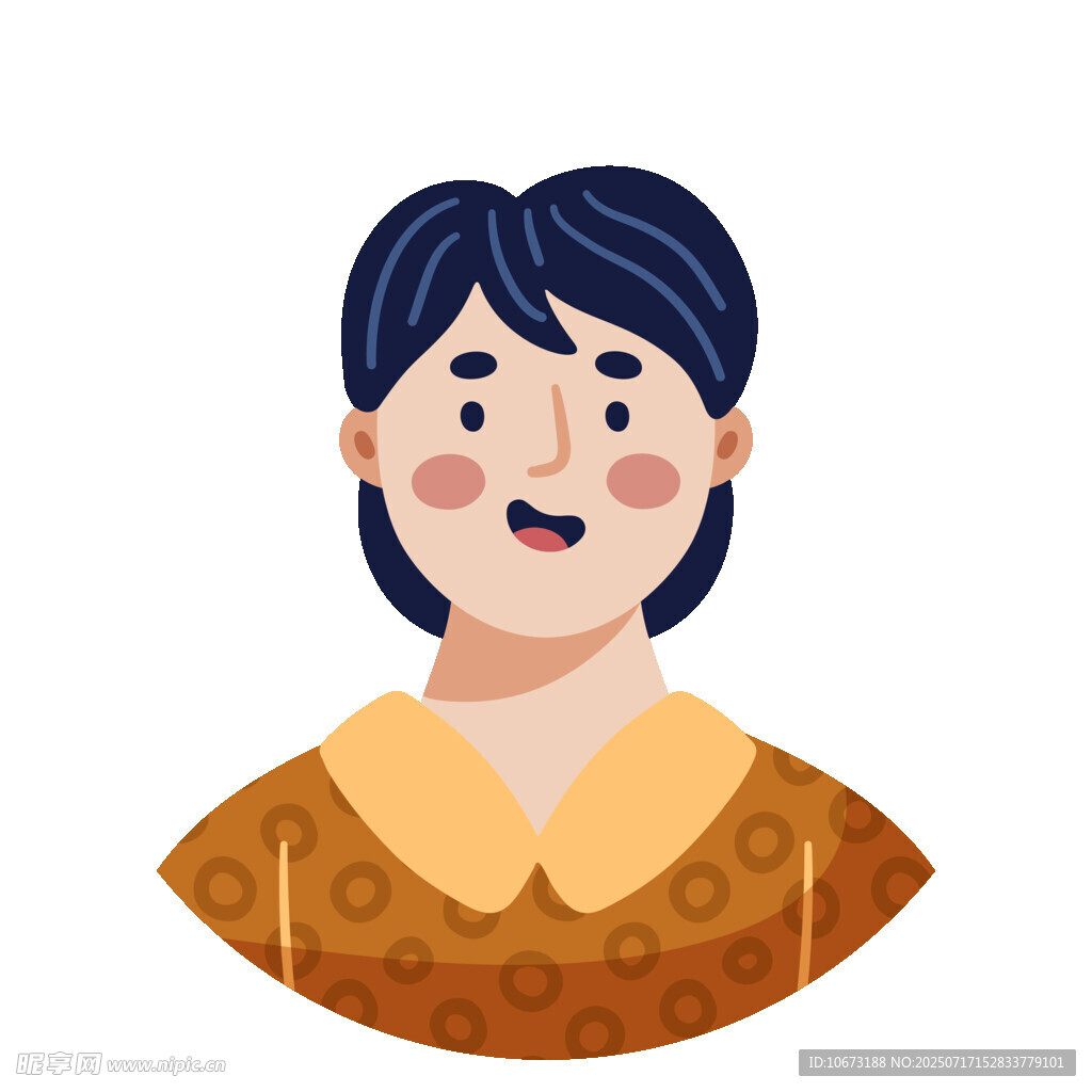 微笑的女士