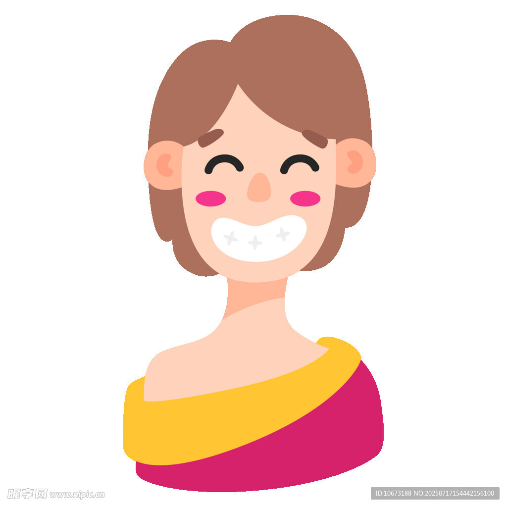 微笑女孩