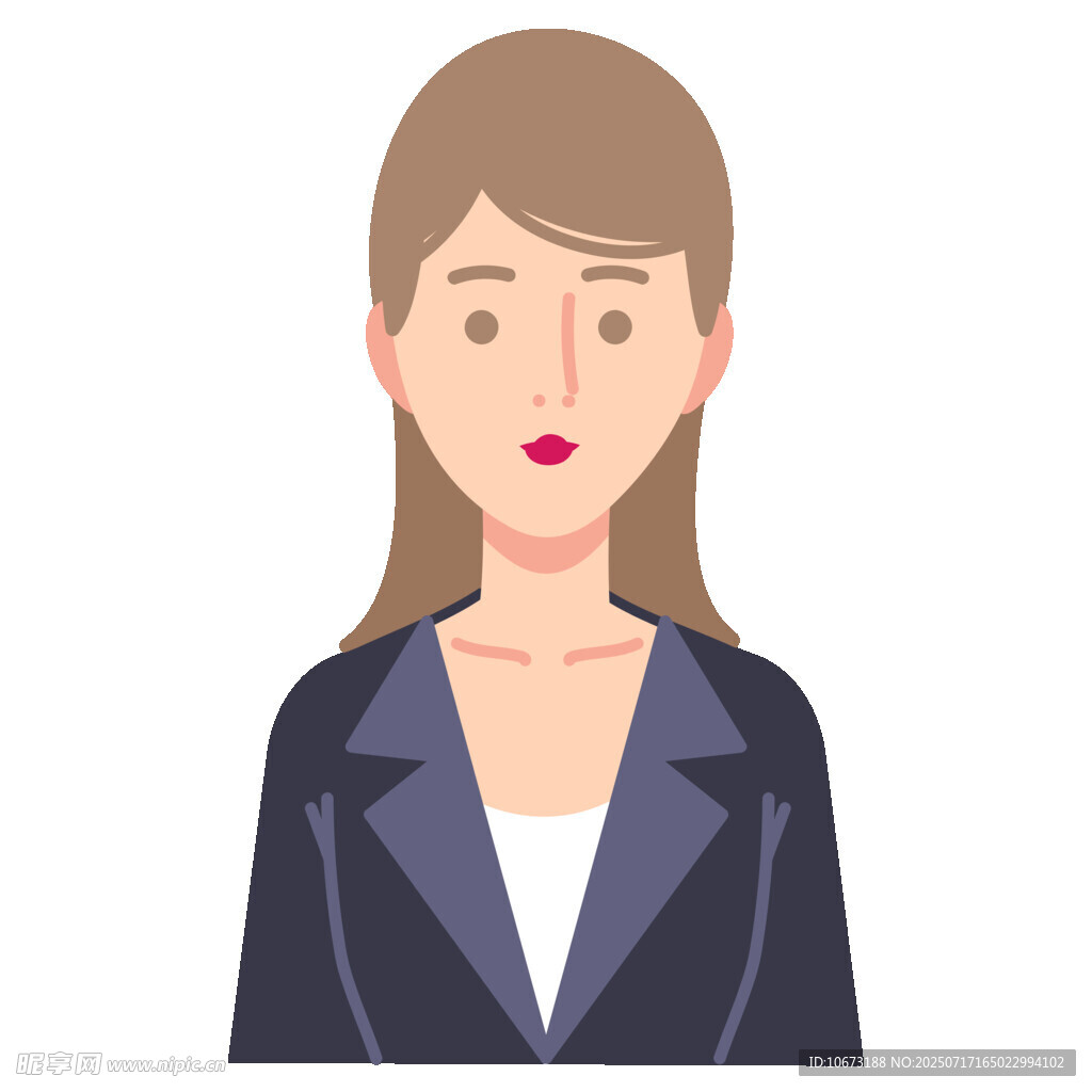 职业女性头像