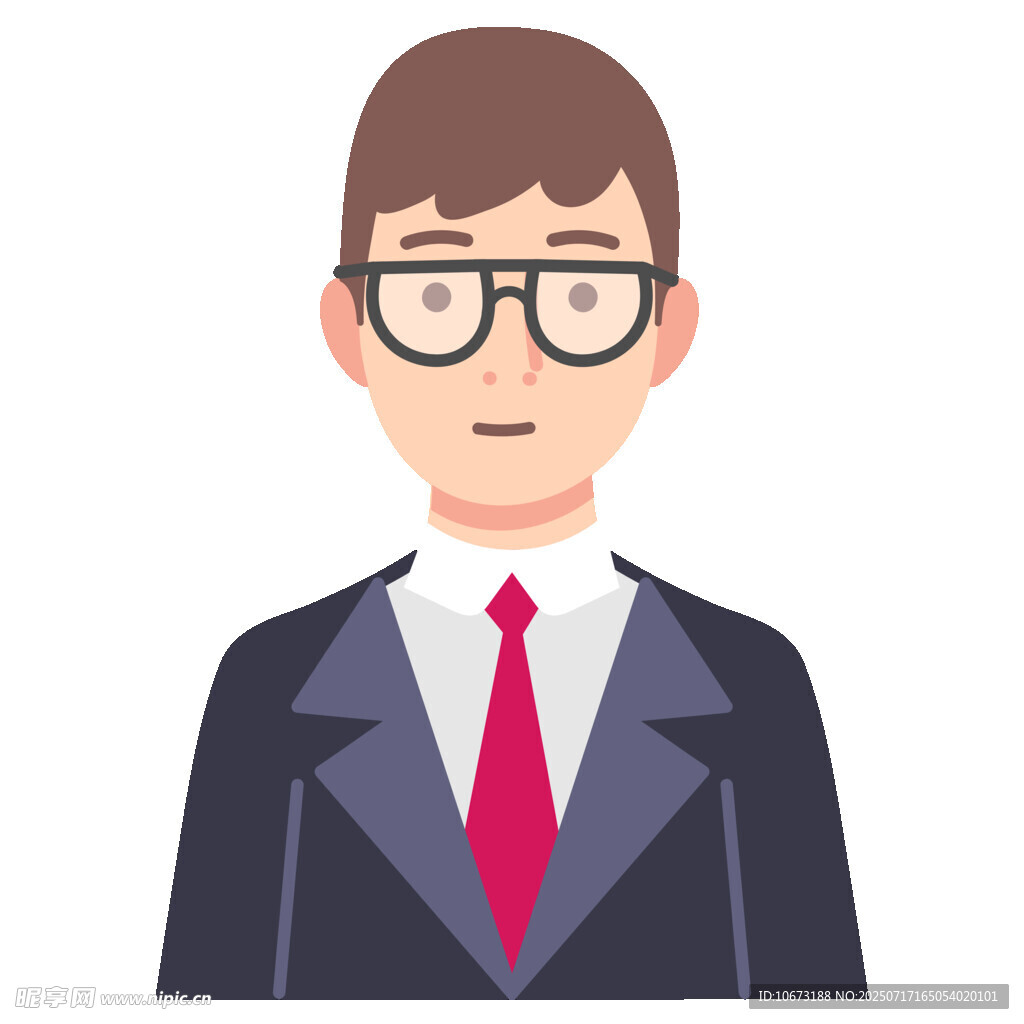 商务男士头像