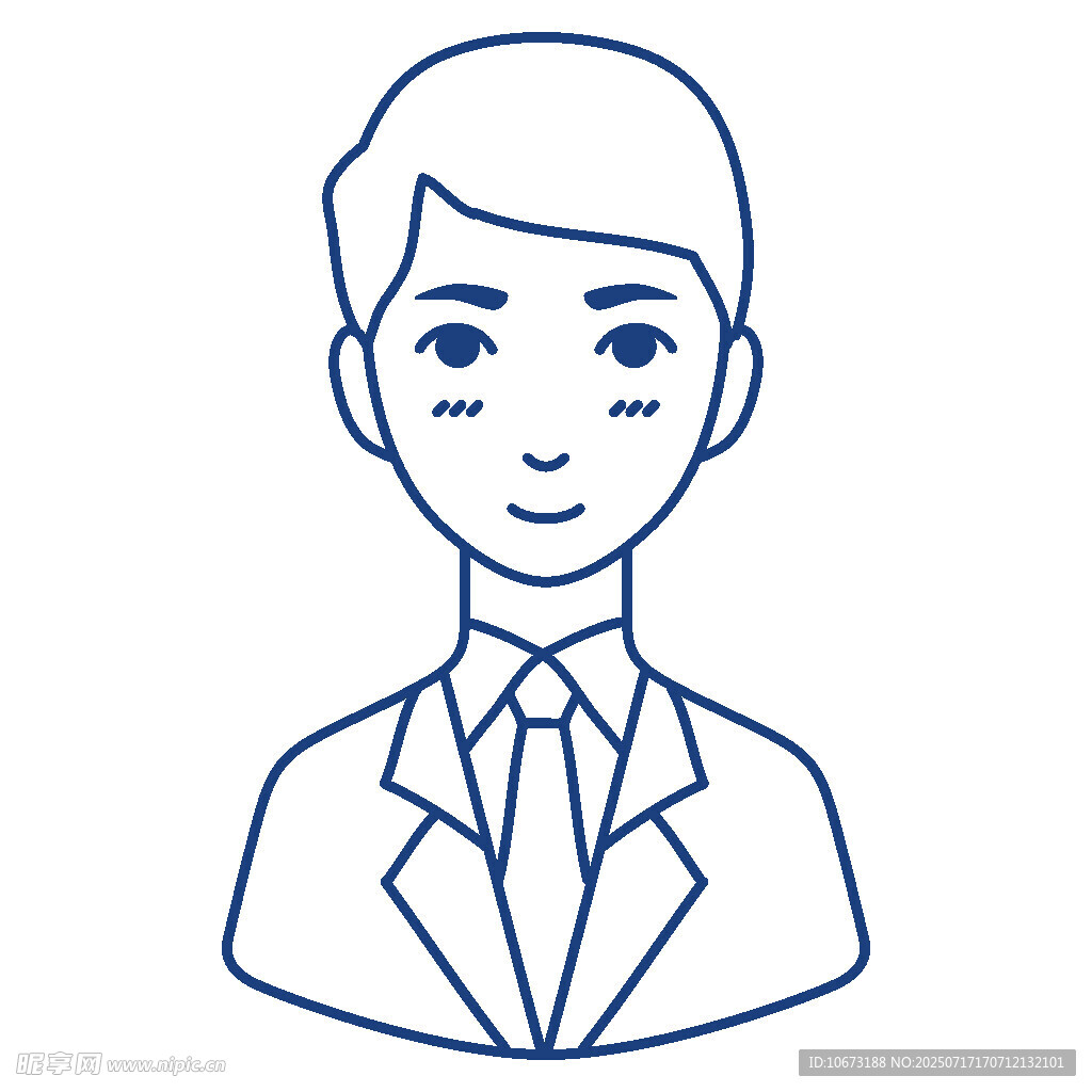 商务男士头像