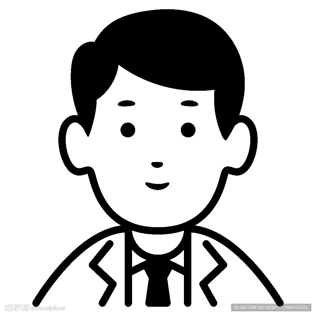 商务男士头像