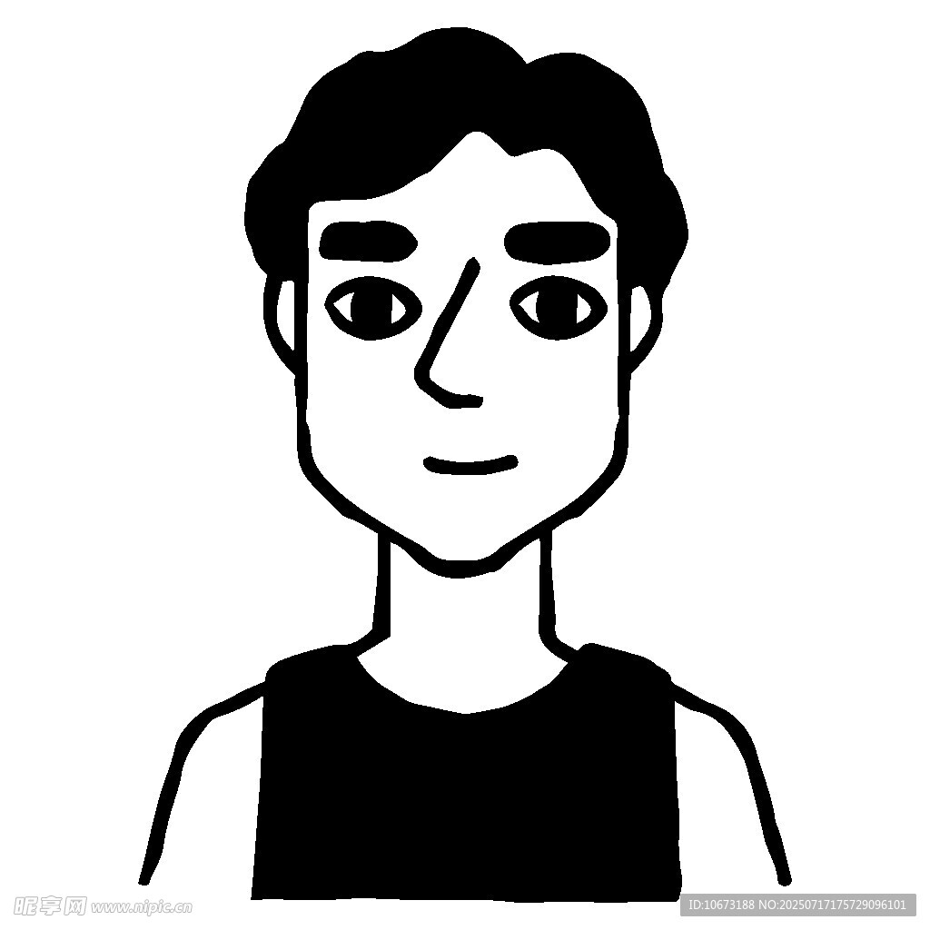 简约风男性头像