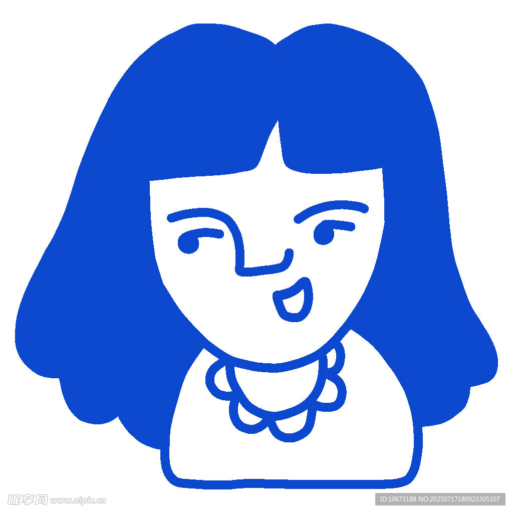 俏皮女孩头像