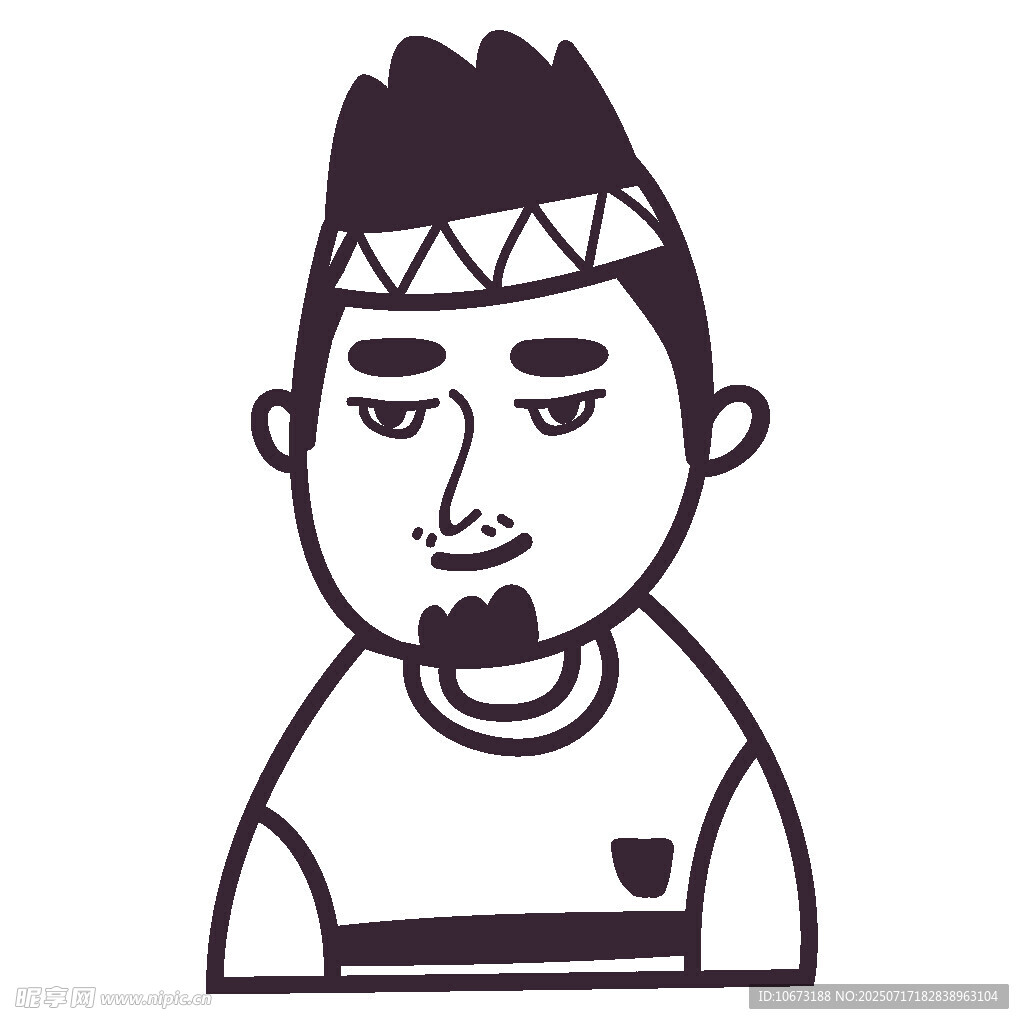 个性潮流男子头像