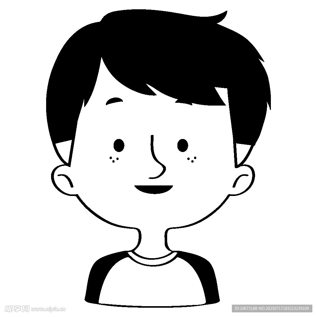卡通男孩头像