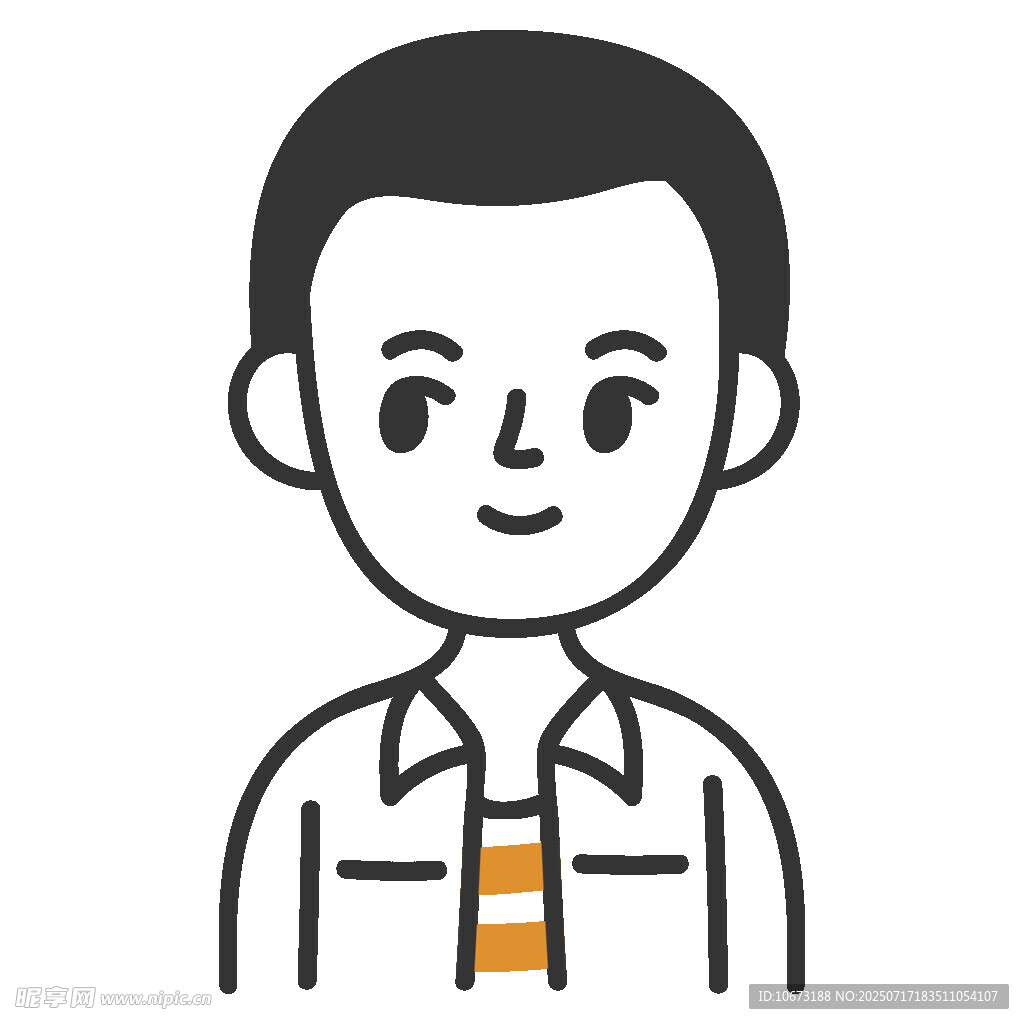 商务男士头像