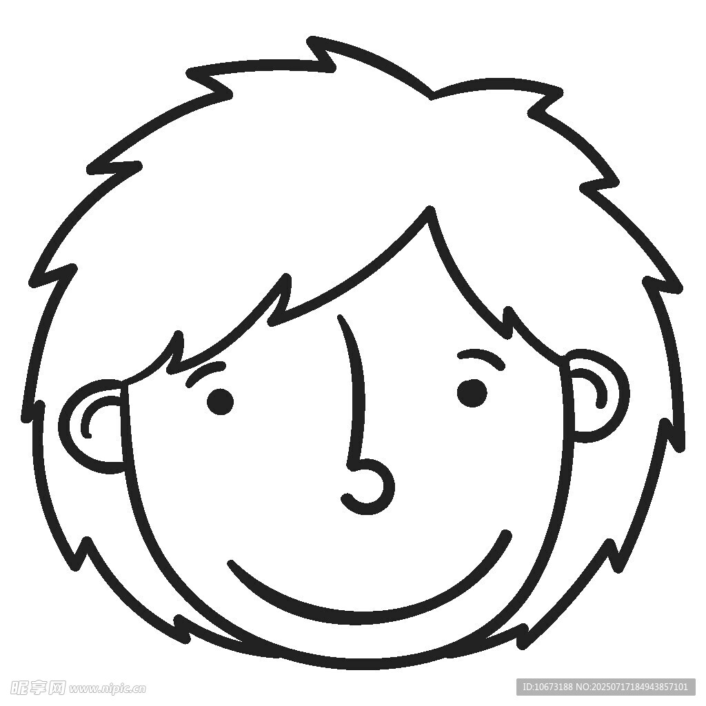 卡通男孩头像