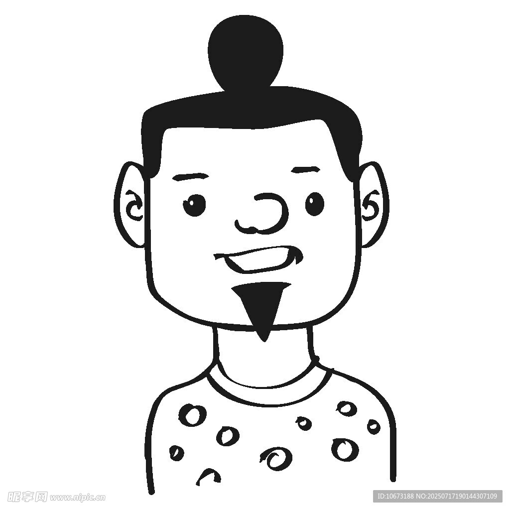卡通男子头像