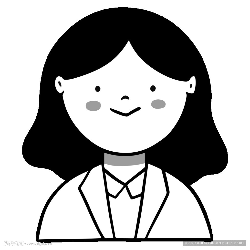 职业女性头像