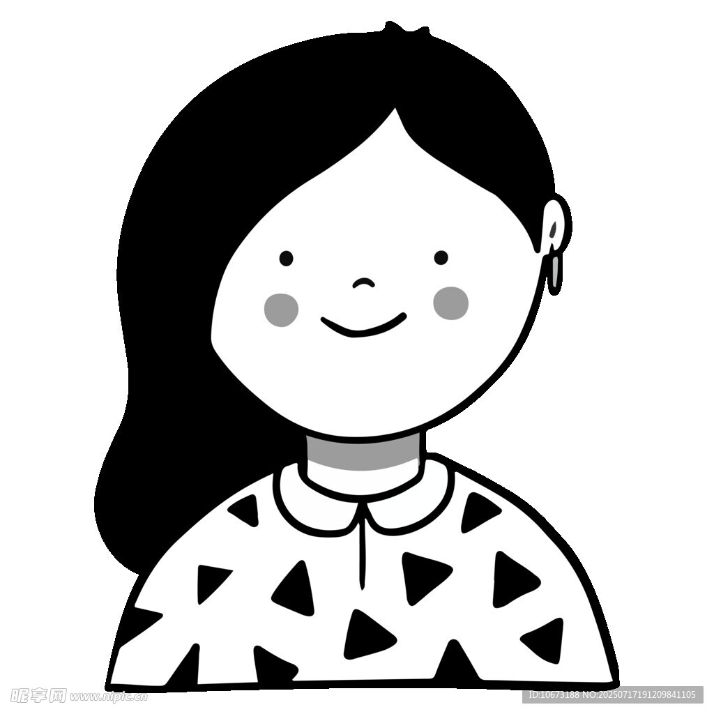 微笑女孩