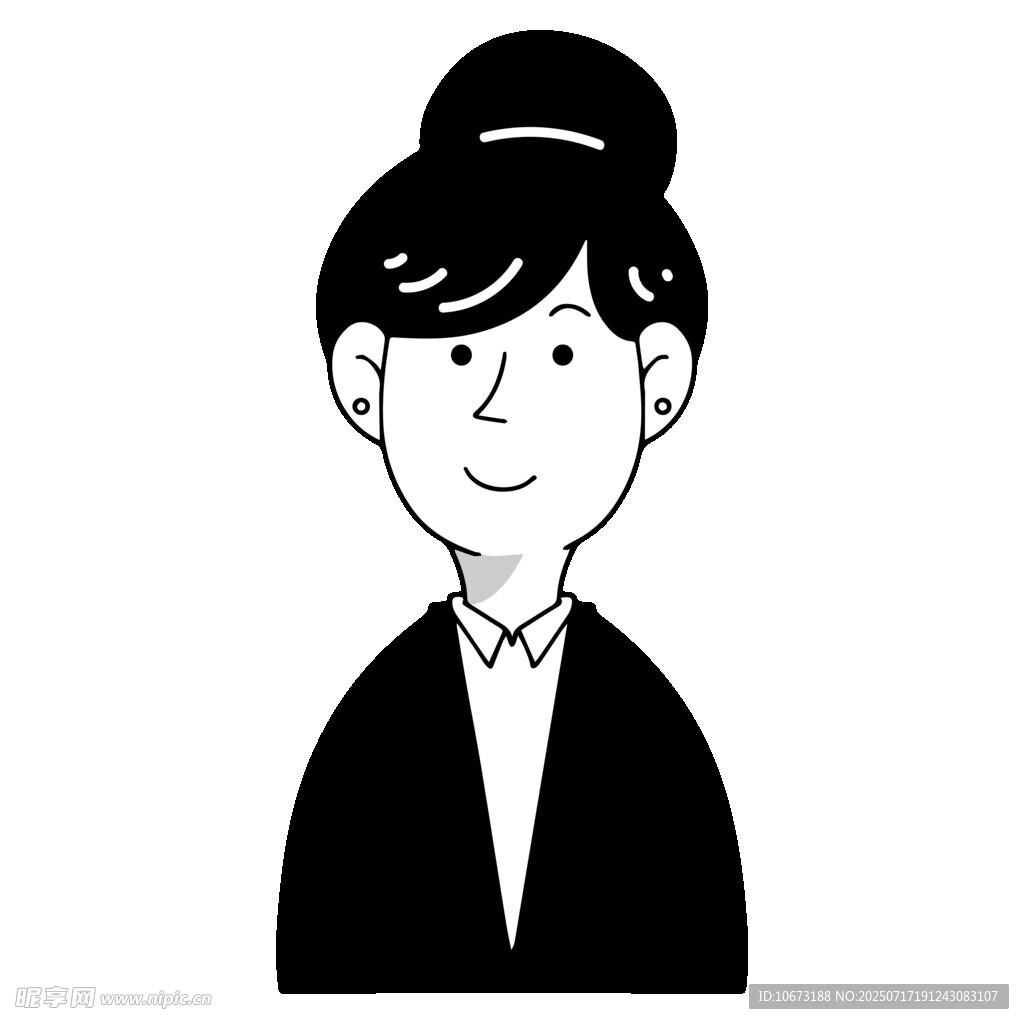 职业女性头像