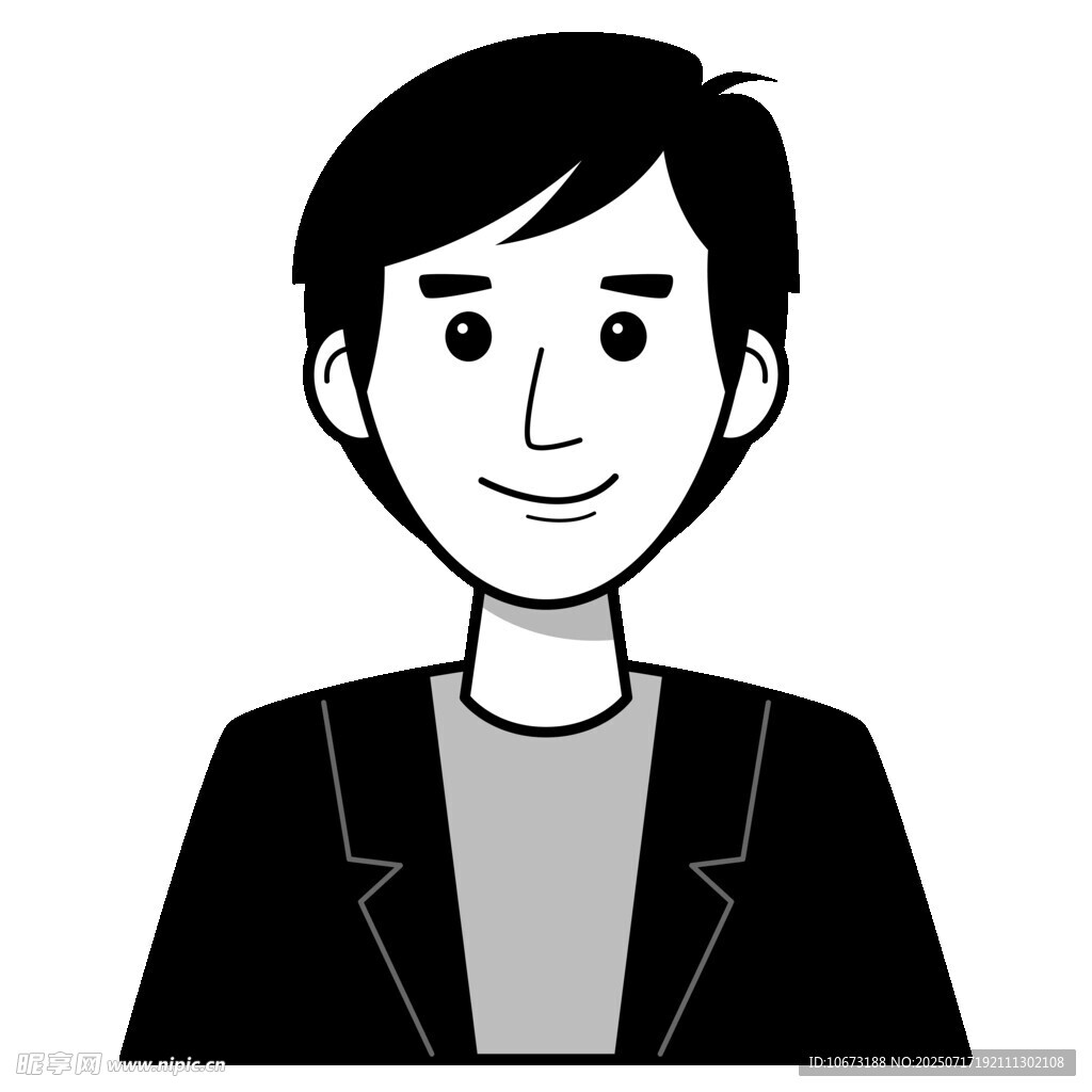 商务男士头像