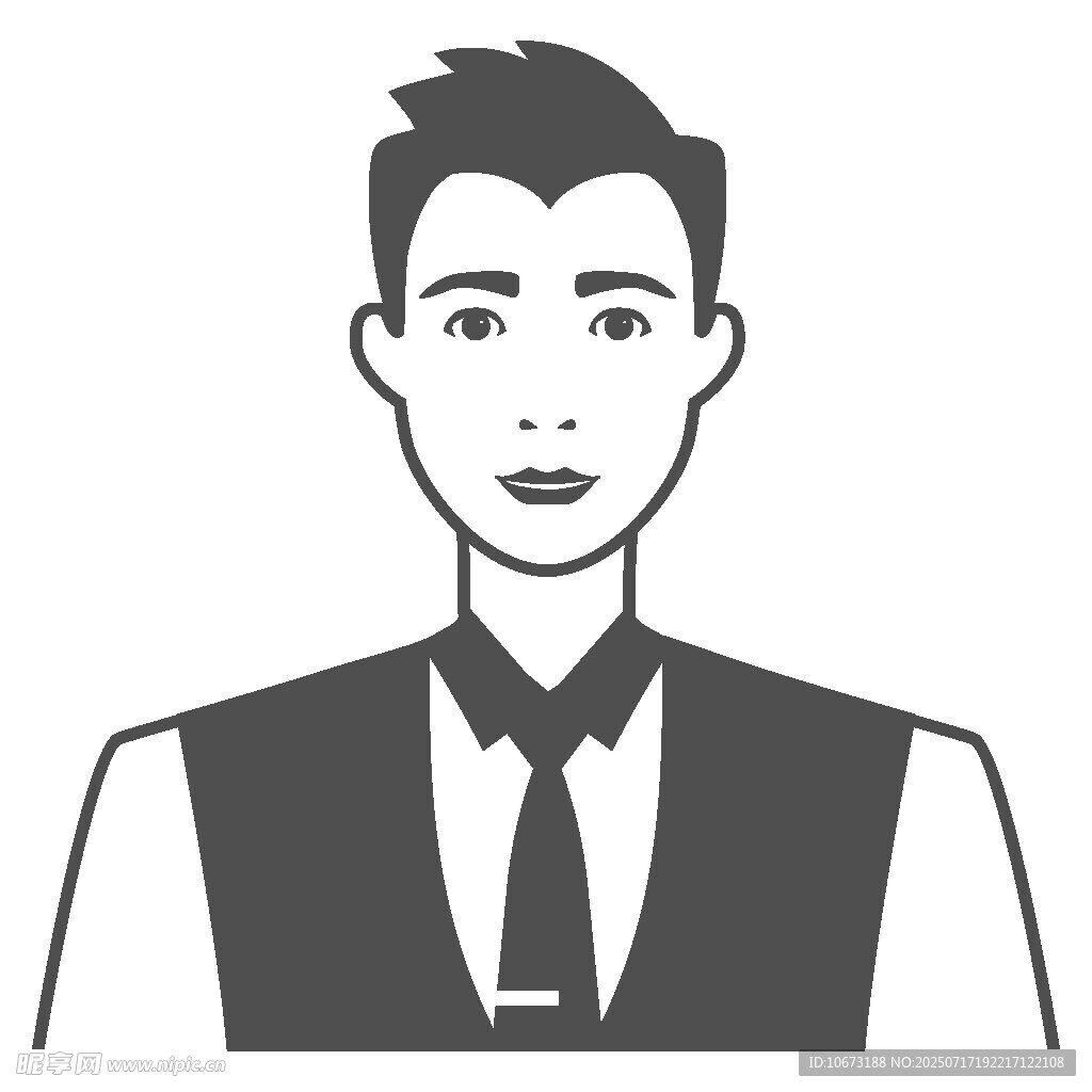 商务男士头像