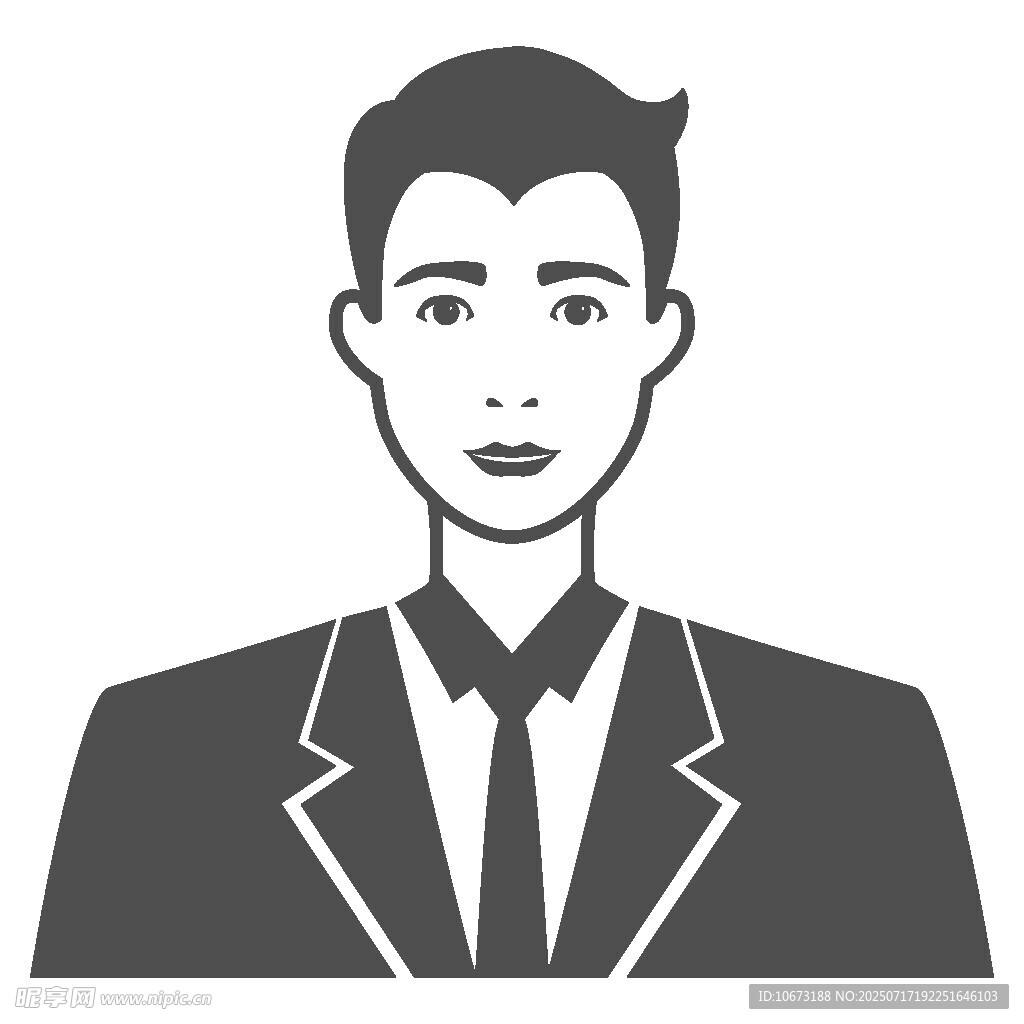 商务男士头像