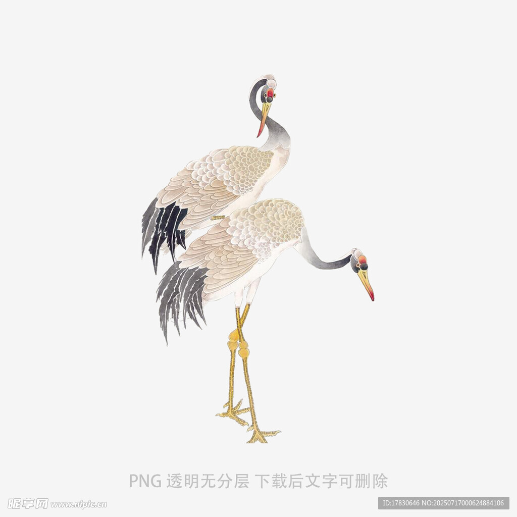 双鹤图
