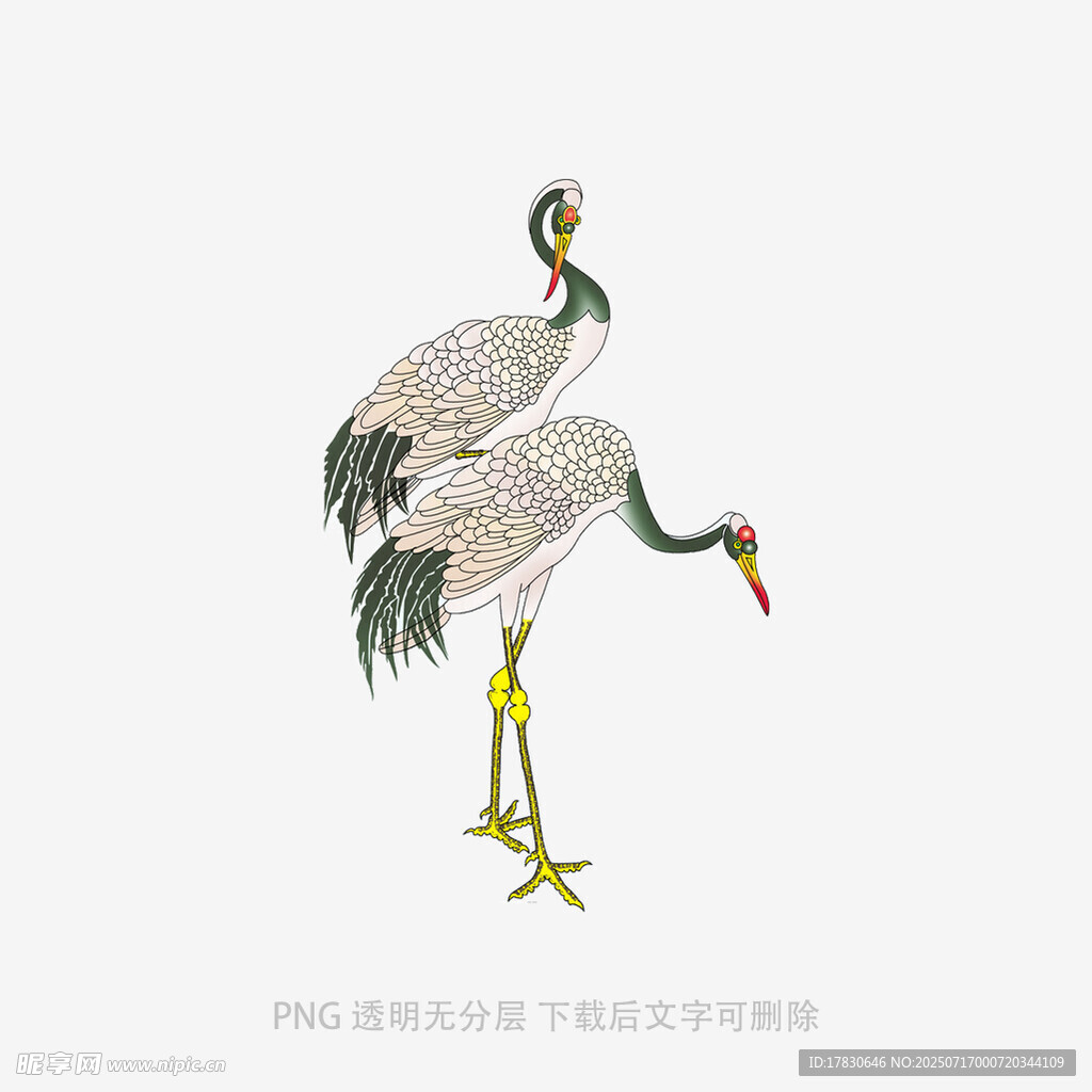 双鹤图