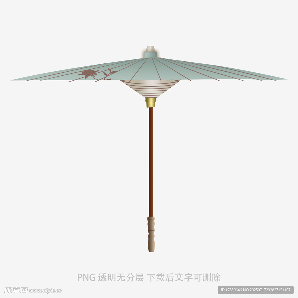 中式古风手绘工艺油纸伞