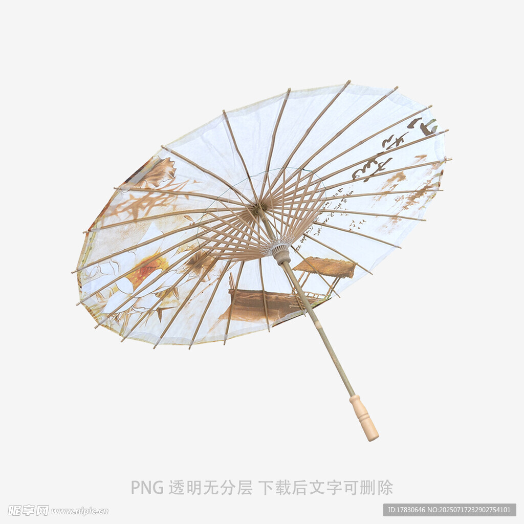 古风手绘工艺油纸伞