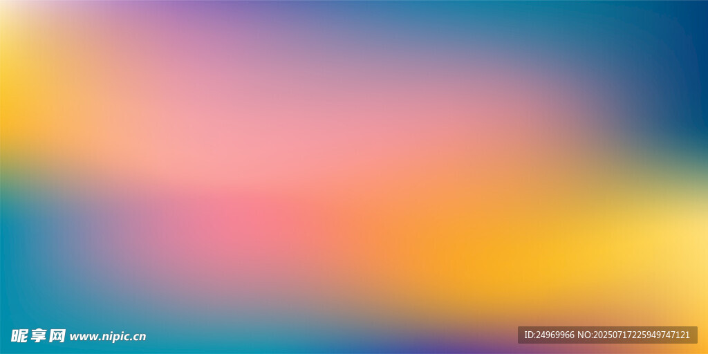 梦幻渐变色彩背景图