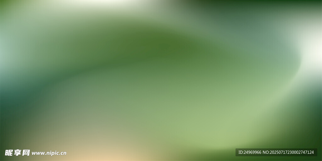 模糊绿色背景画面