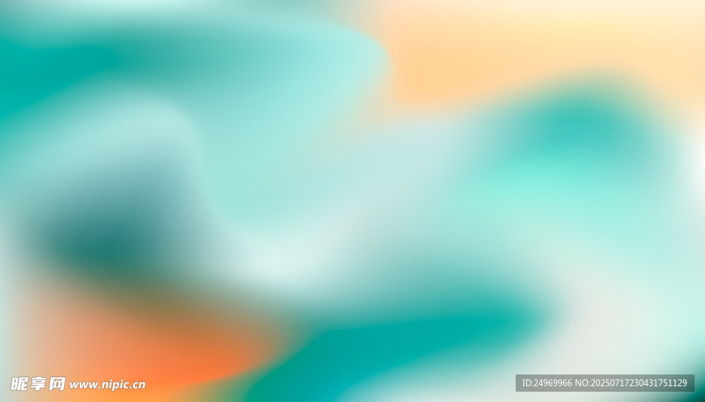 蓝绿渐变抽象背景纹理