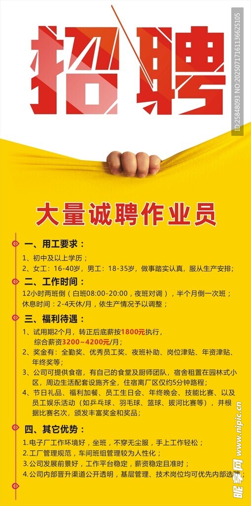 黄色招聘